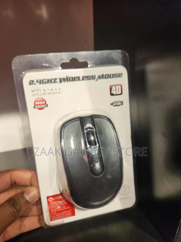 Wireless Rechargeable Mouse With Usb Receiver - thumbnail 2