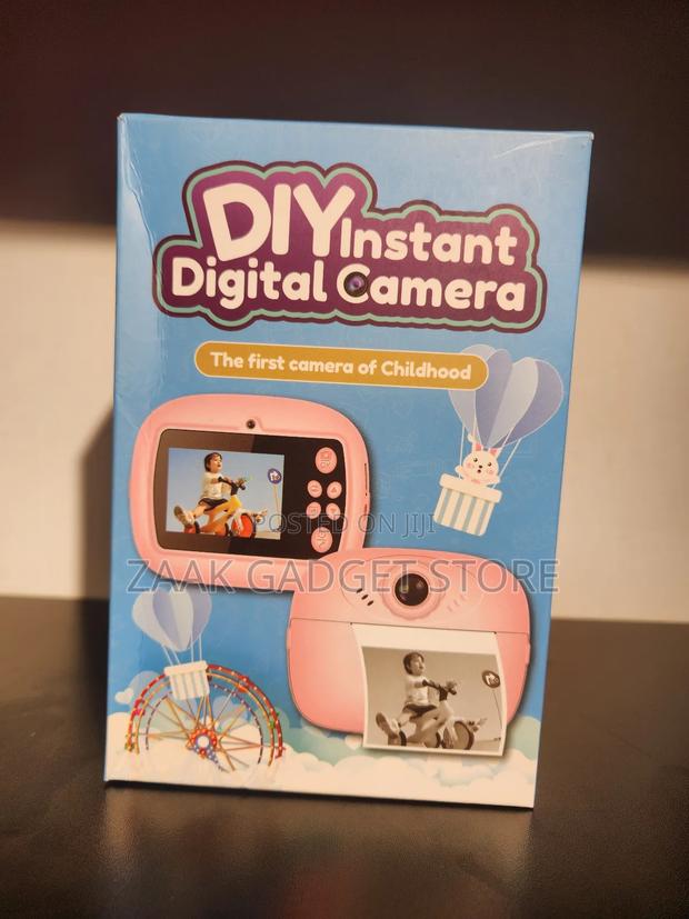 Diy Instant Digital Camera With in Built Printer - main view