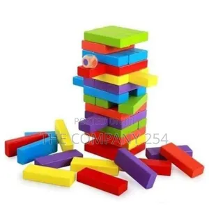 Coloured Jenga Block for Kids