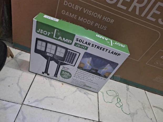 Js117 Motion Sensor Solar Lamp - main view