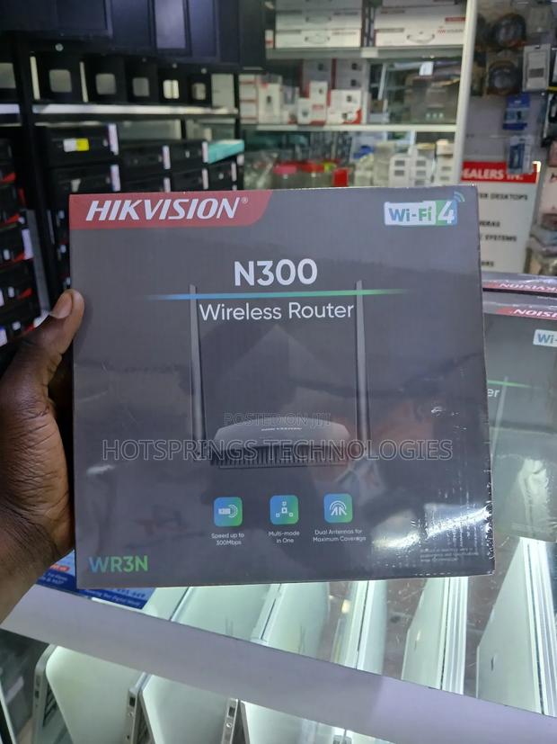 Hikvision N300 Wifi Router - thumbnail 2