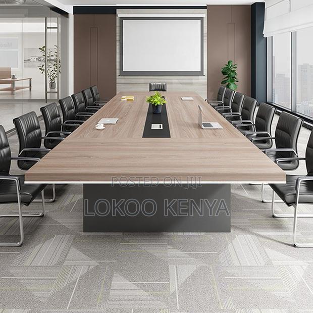 Office Cabinet : Executive Boardroom Table – 3000mm - thumbnail 7