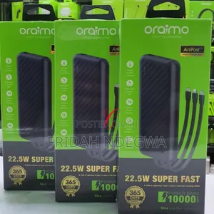 Oraimo Slice Link Pro Opb-P7101 *22.5w Super Fast Charging* Power Bank