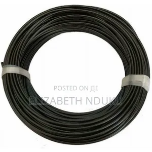 Weather Resistant Black Coated Wire