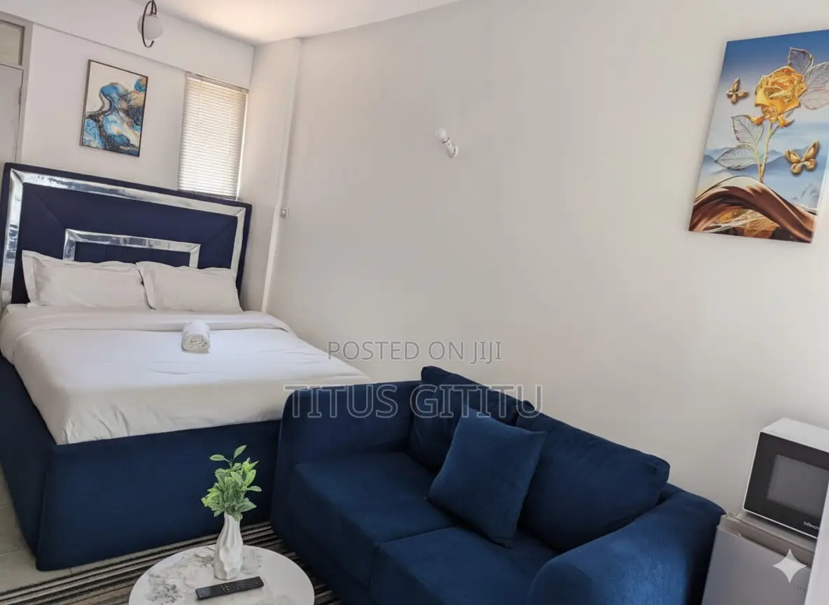 Cozy Studio Airbnb in Roysambu | Furnished | Free Parking Wifi