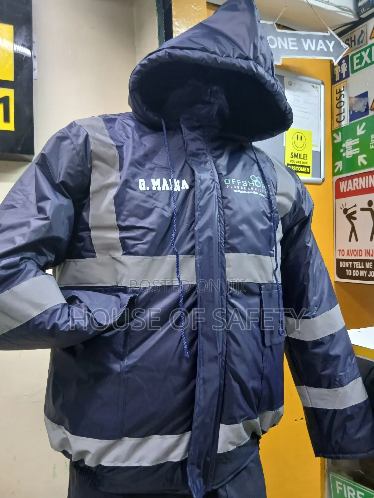 Large Fibre Padded Motorcycle Coats