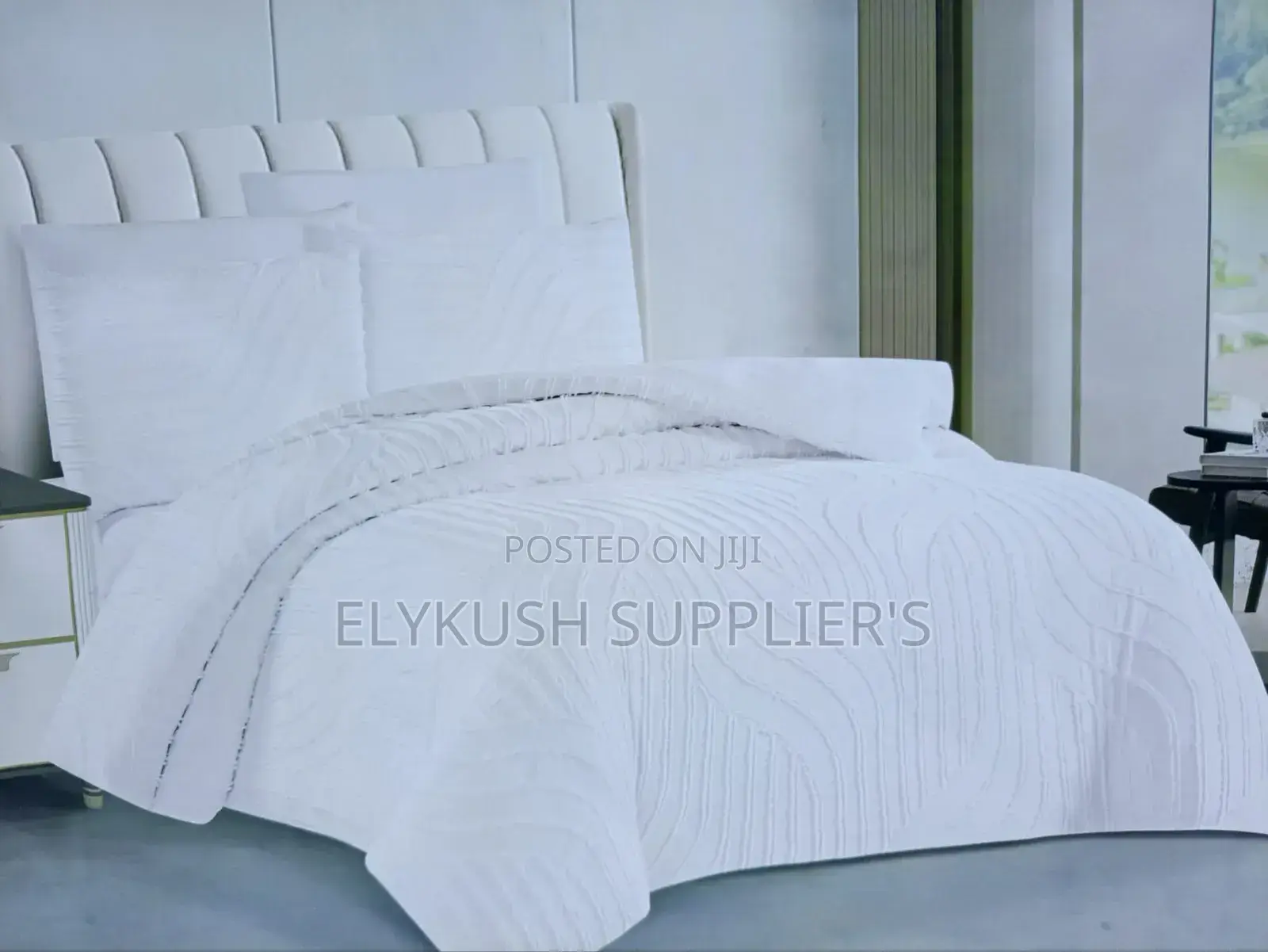 6pc Tufted Duvet Cover