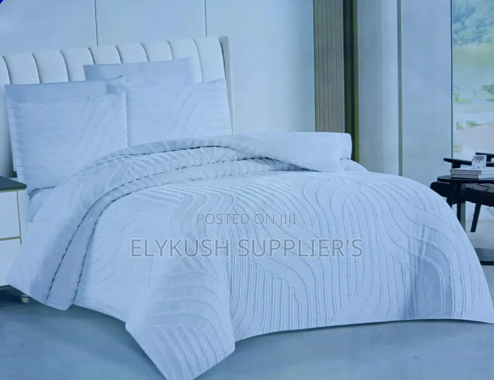 6pc Tufted Duvet Cover