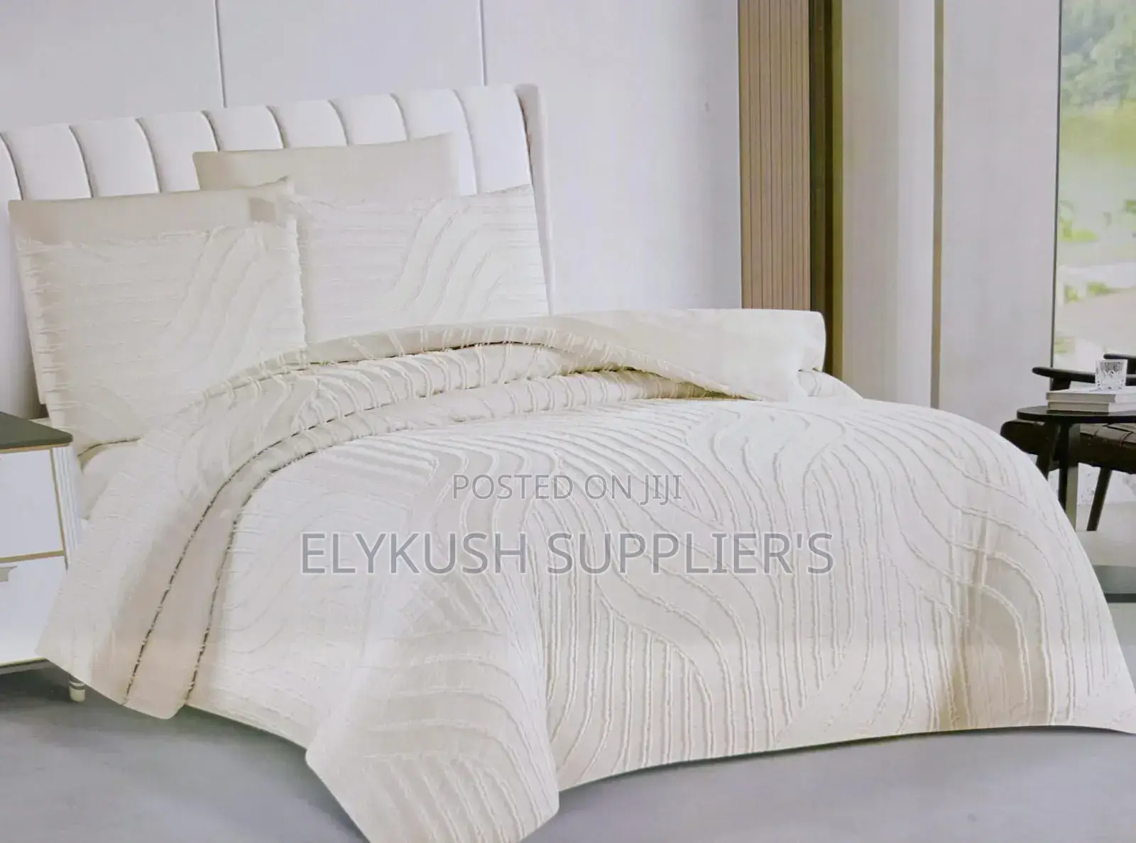 6pc Tufted Duvet Cover