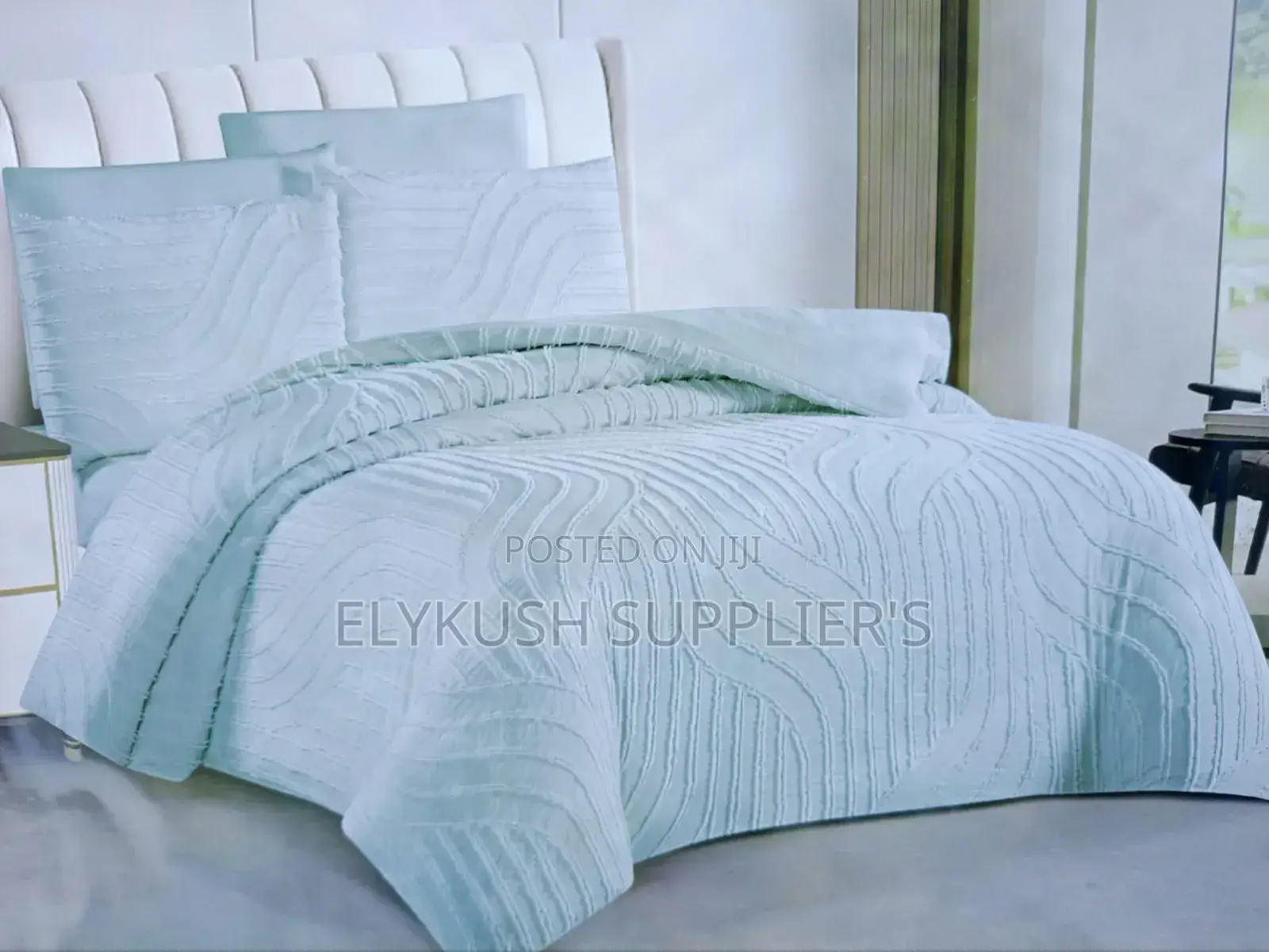 6pc Tufted Duvet Cover
