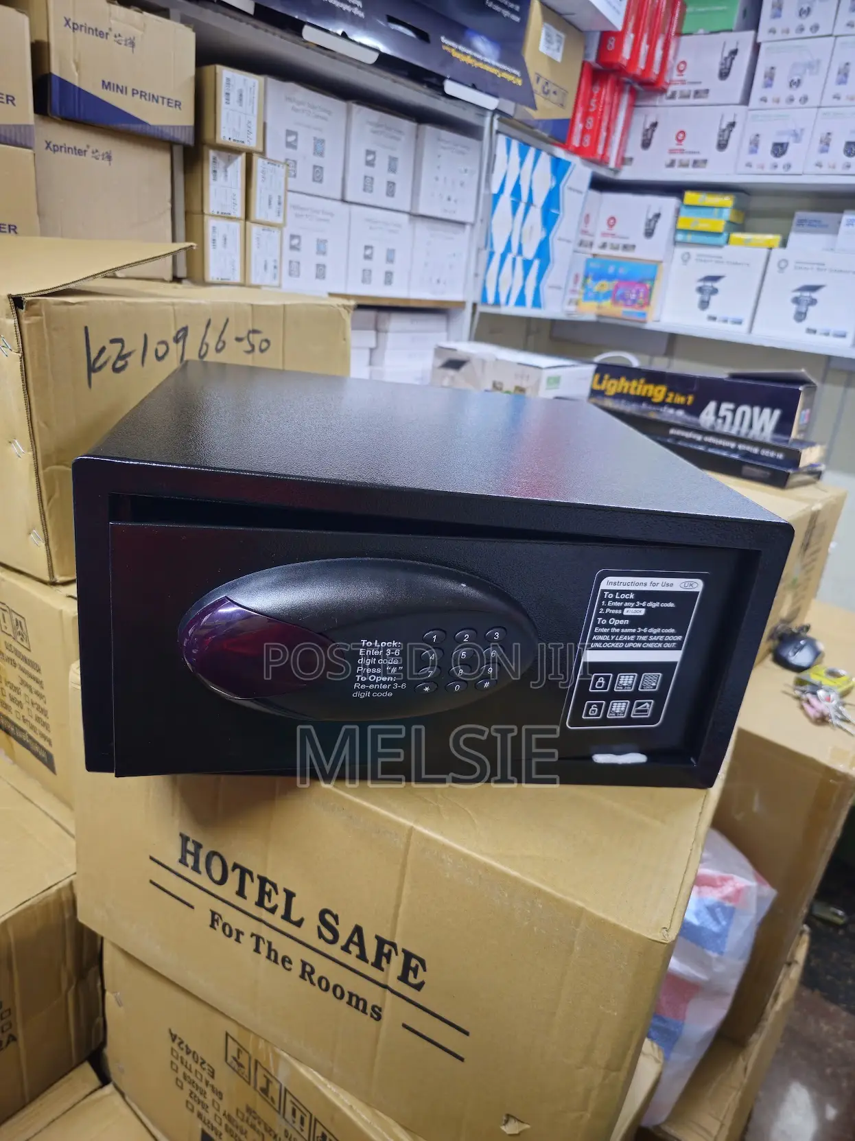 Anti-theft Key Lock Box - Hotel Safe Suitable For Hotel Families