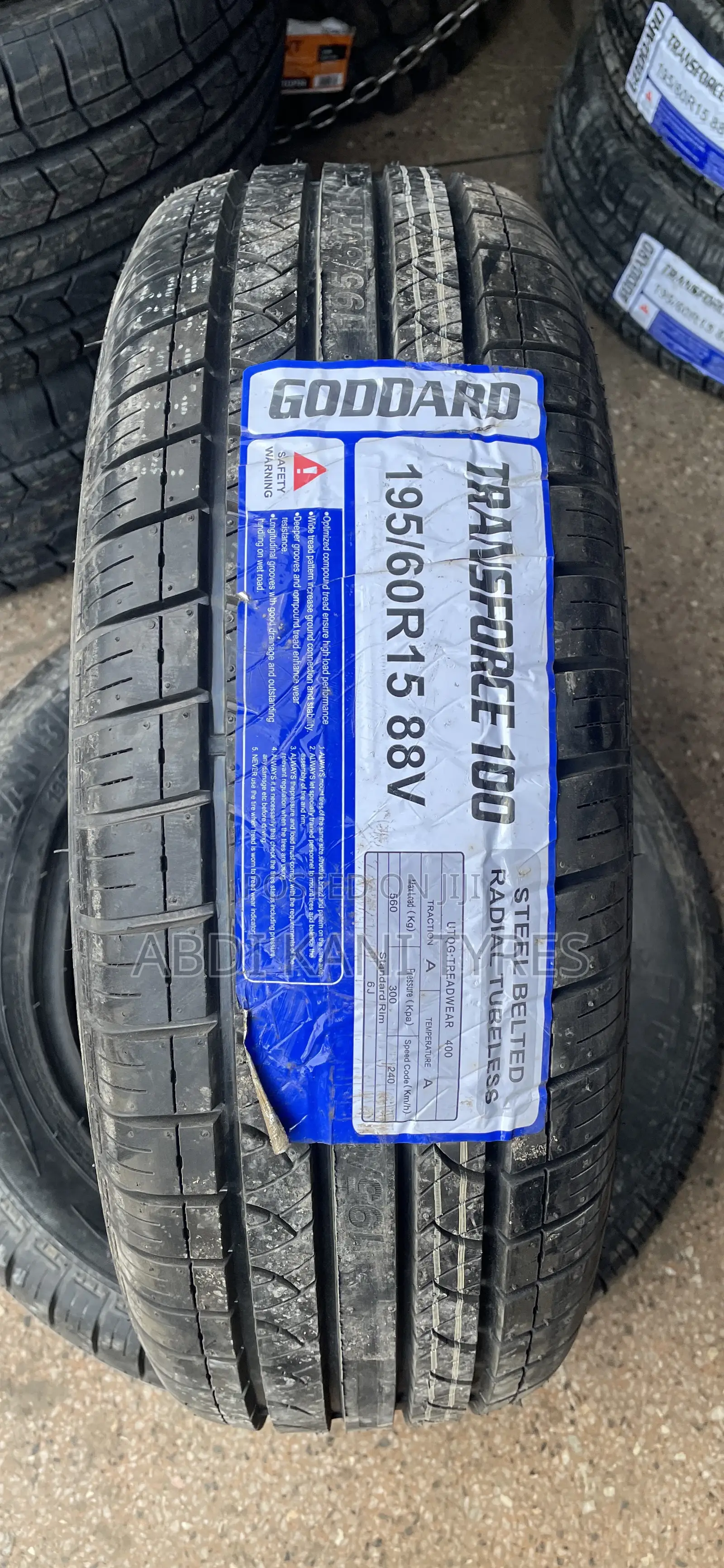 195/60r15 Goddard Tyres