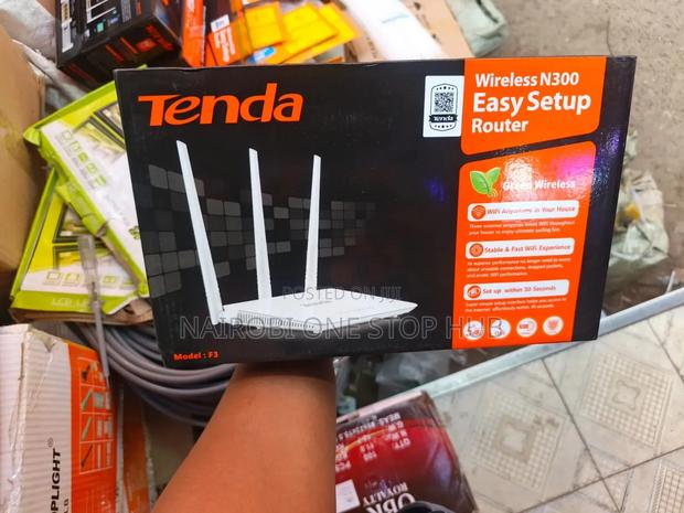 Fast and Stable Wifi With With Tenda F3 Router - main view