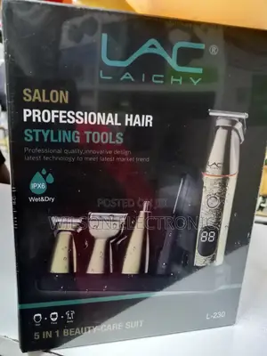 Rechargeable Salon Professional Hair Styling Tool. 5 in 1 L-230