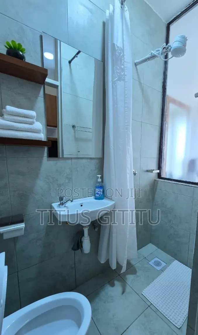 Luxurious 1 Bedroom Airbnb in Roysambu | Furnished | Netflix Parking