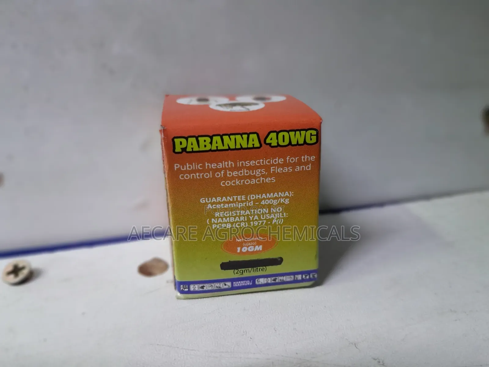 Pabanna Bedbugs and Cockroach Pesticide 40 Wg 10 Grams