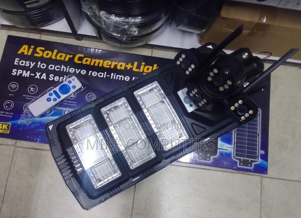 All-in-One Led Solar Street Light Ai Solar Camera-4g