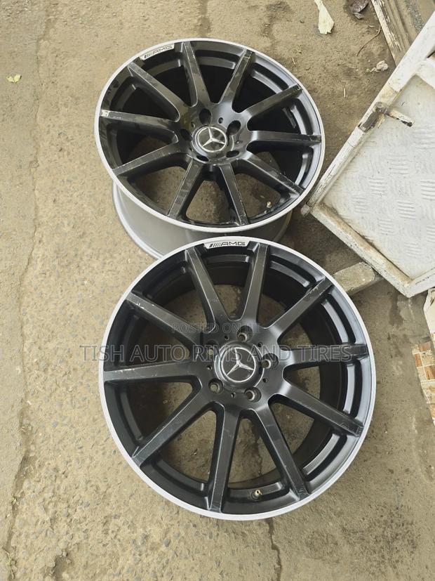 Mercedes Benz Original 20 Inch Rims Set 9.5j Round