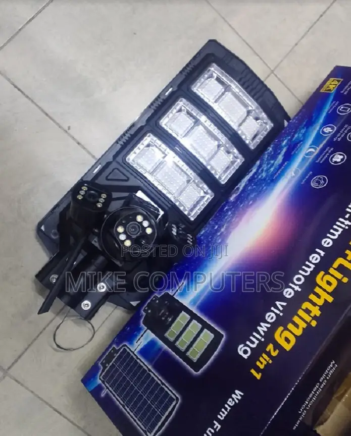 Triple Len's CCTV Outdoor PTZ Solar Camera Ai Solar Light