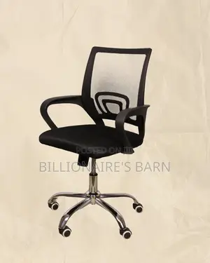 Secretarial Mesh Office Chair (Comfy) — Restocked!