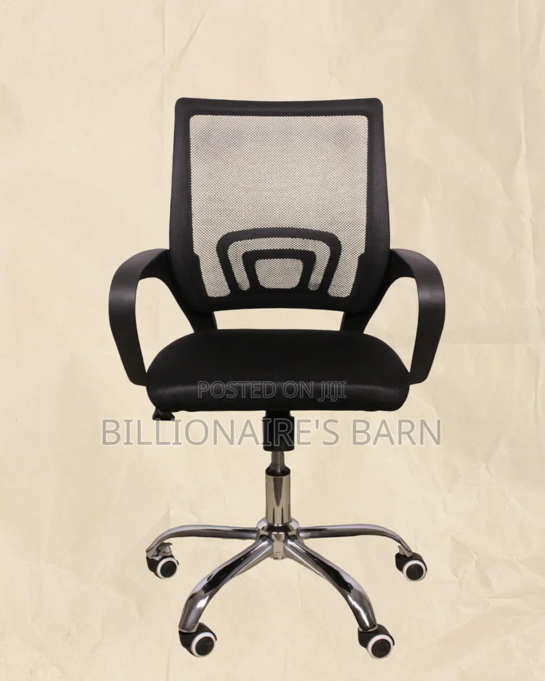 Secretarial Mesh Office Chair (Comfy) — Restocked!