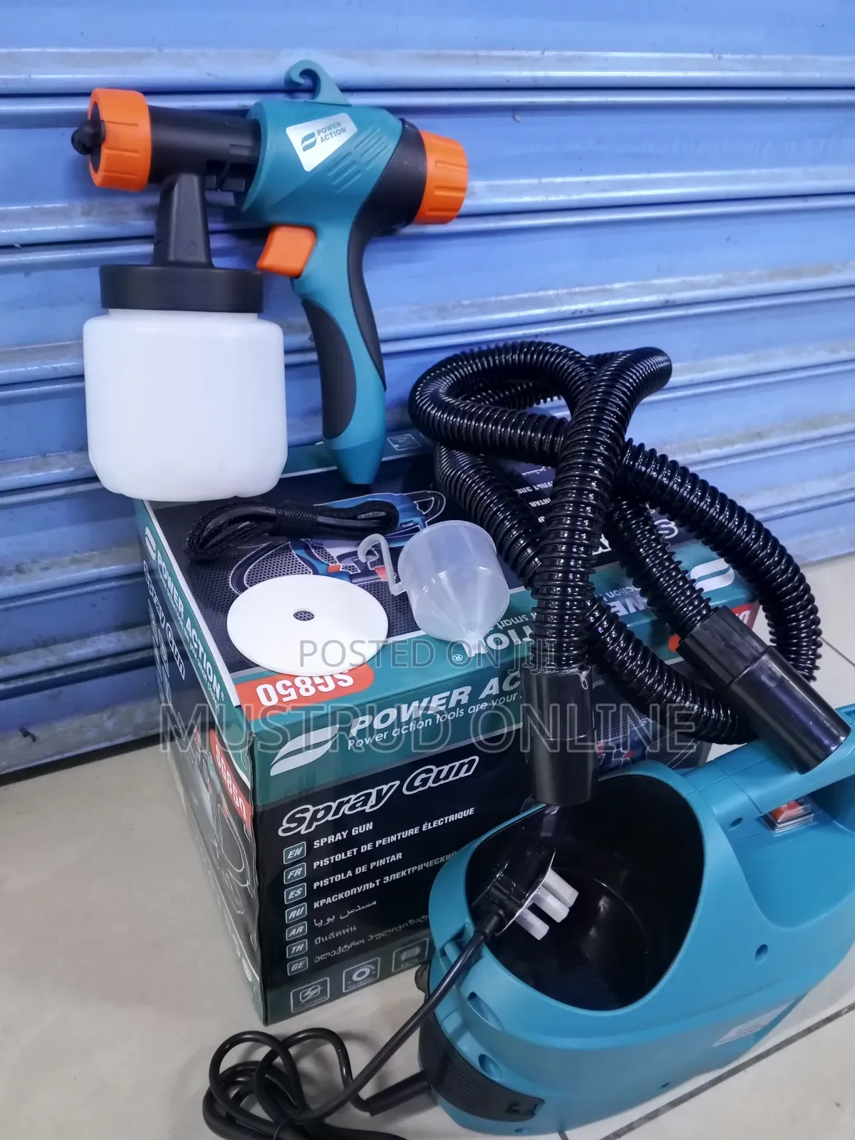 Electric Spray Gun Machine With Hose Pipe