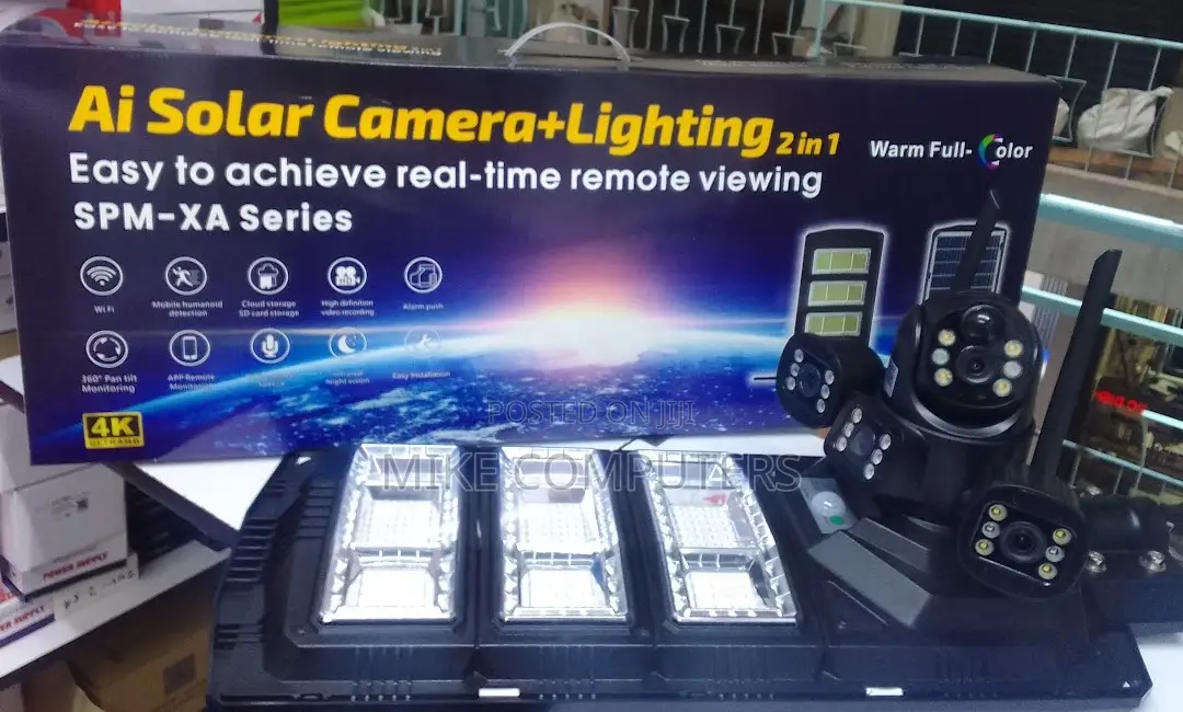 4g Solar Triple Lens Simcard Solar