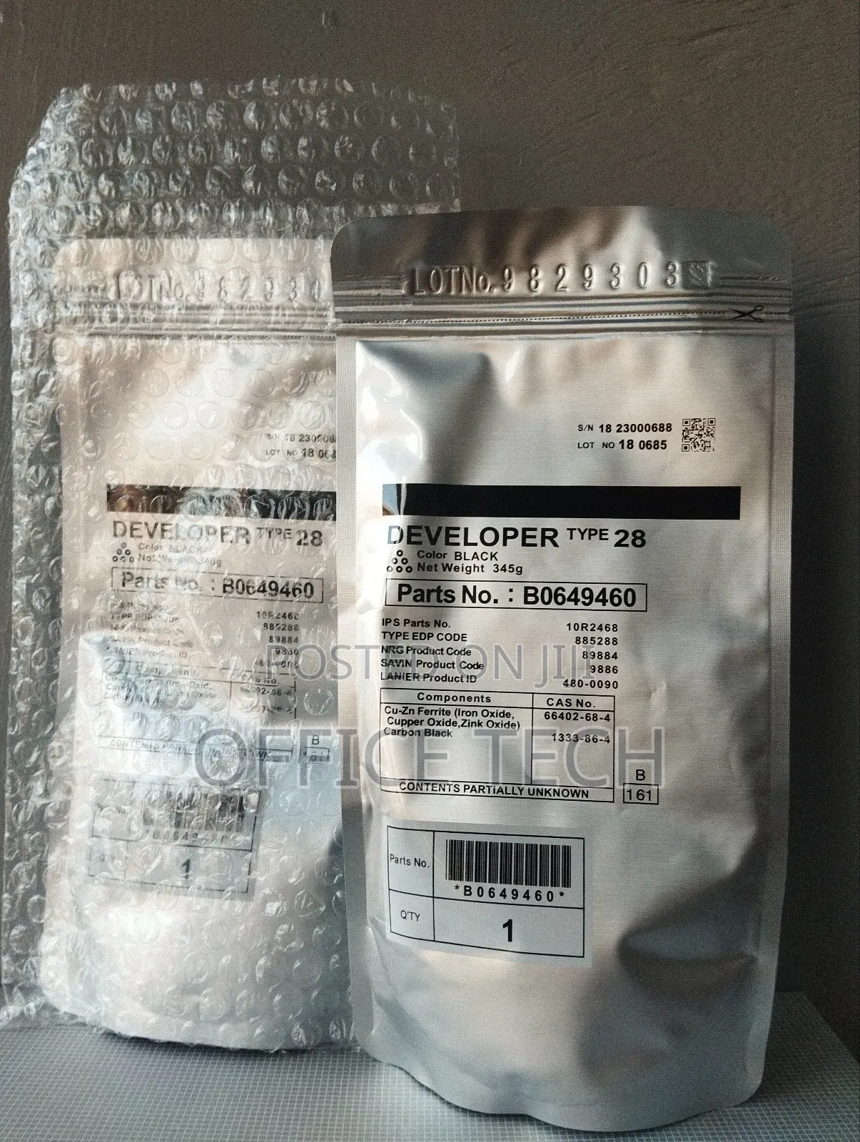 Ricoh Mp2000/1018 Developer Type 28