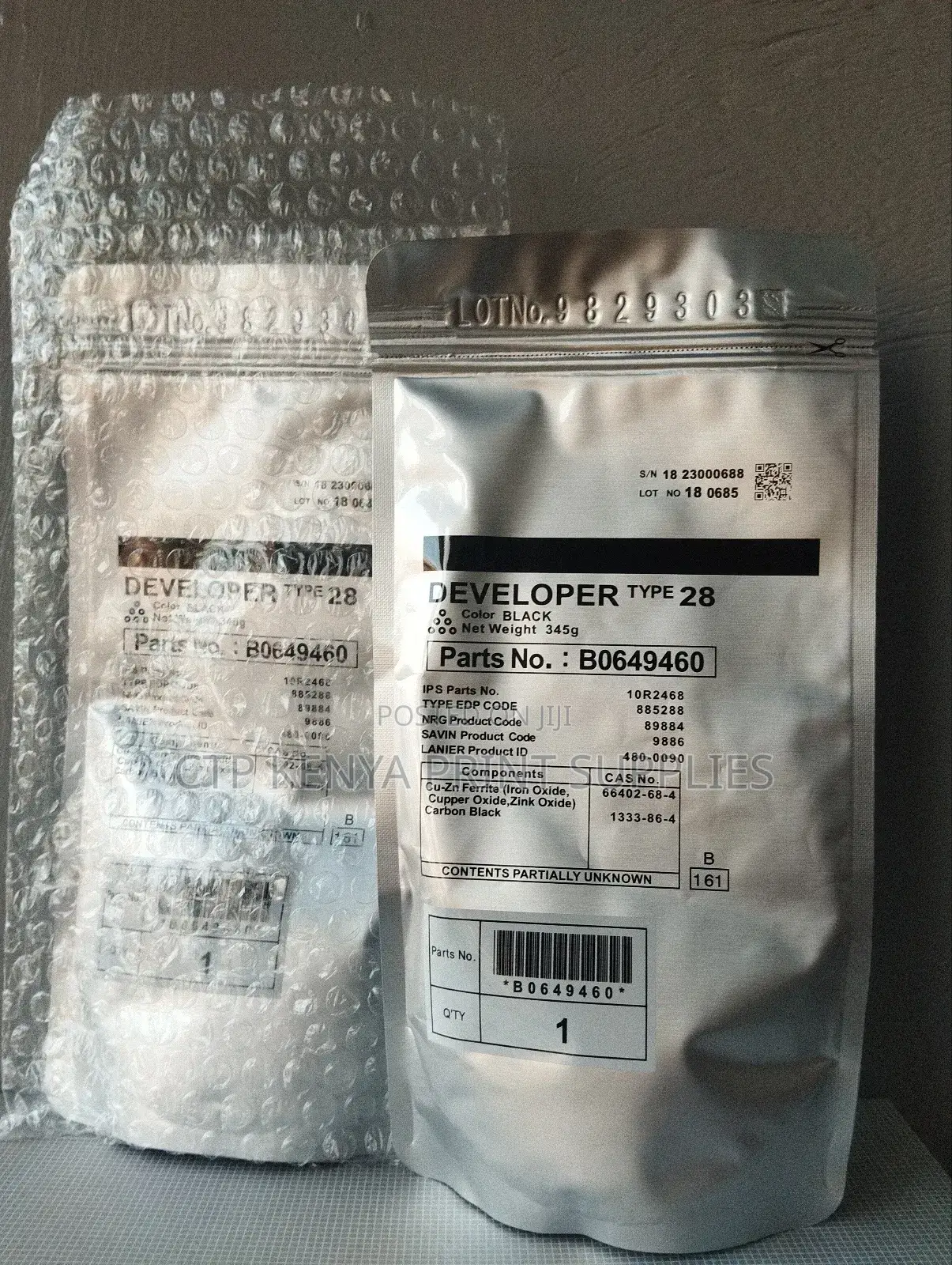 Ricoh Mp2000/1018 Developer Type 28