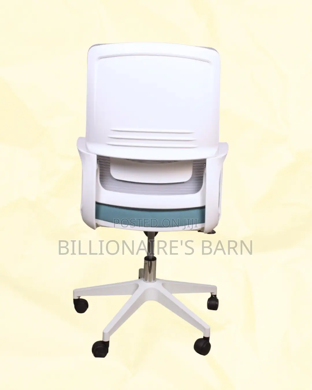 White Ergonomic Mesh Office Chair (Breathable) — Hot Deal