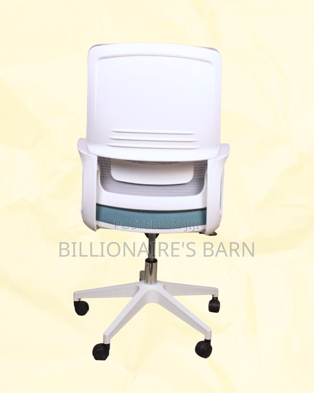 White Ergonomic Mesh Office Chair (Breathable) — Hot Deal