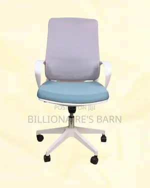 White Ergonomic Mesh Office Chair (Breathable) — Hot Deal