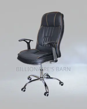 Executive Leather Office Chair (Heavy-Duty) — Hot Deal