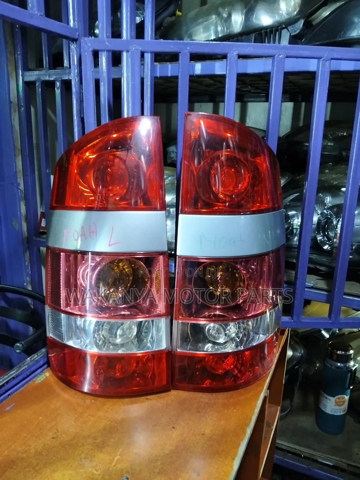 Toyota Noah Old Shape Model 2002/2003 Rear Lamp, Ex Japan, Each.