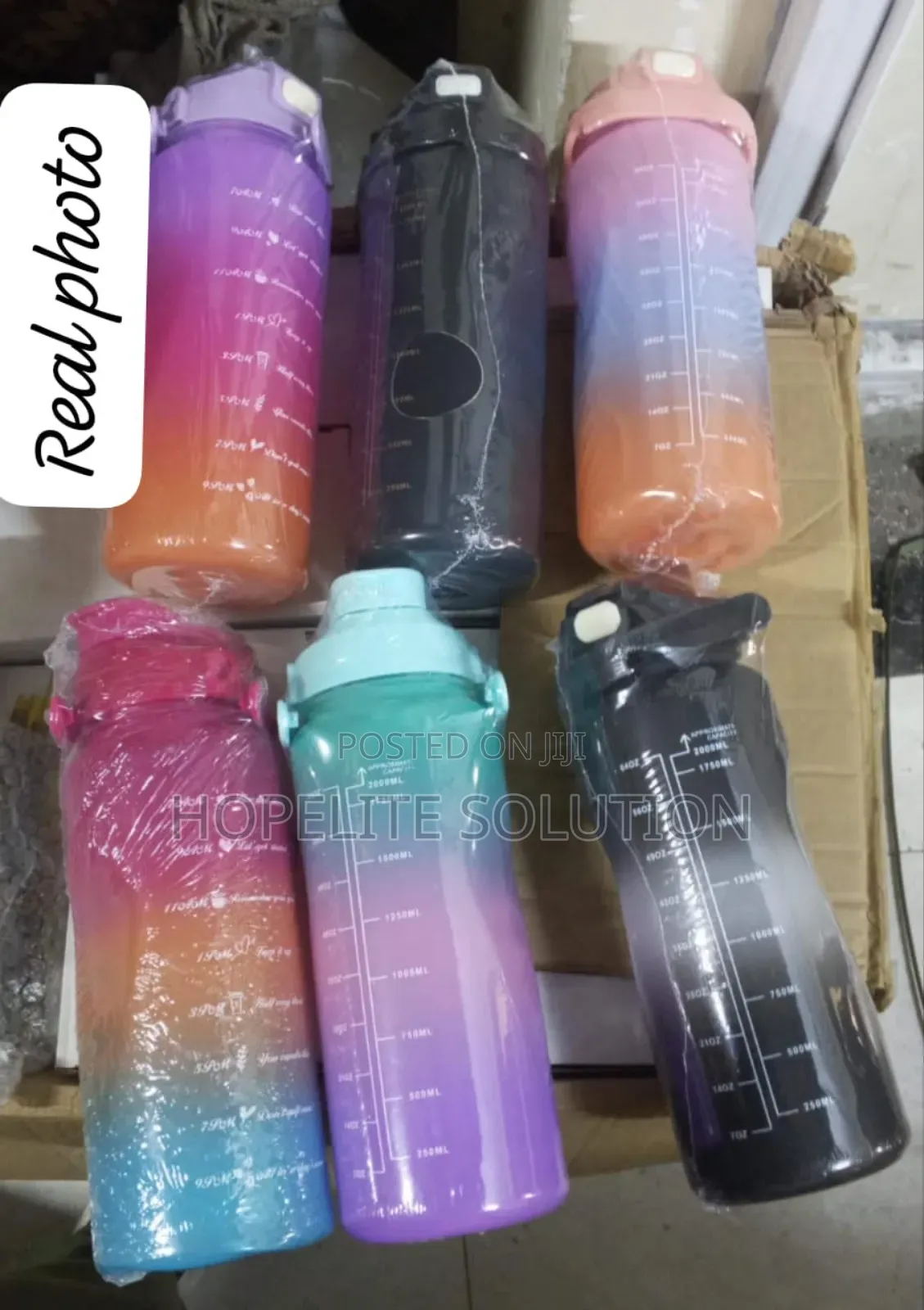 3in1 Motivation Water Bottle
