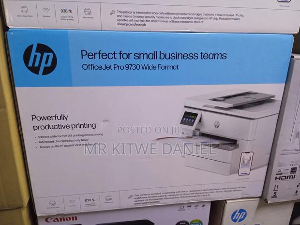 Hp Officejet Pro 9730 A3 Wide Format Printer