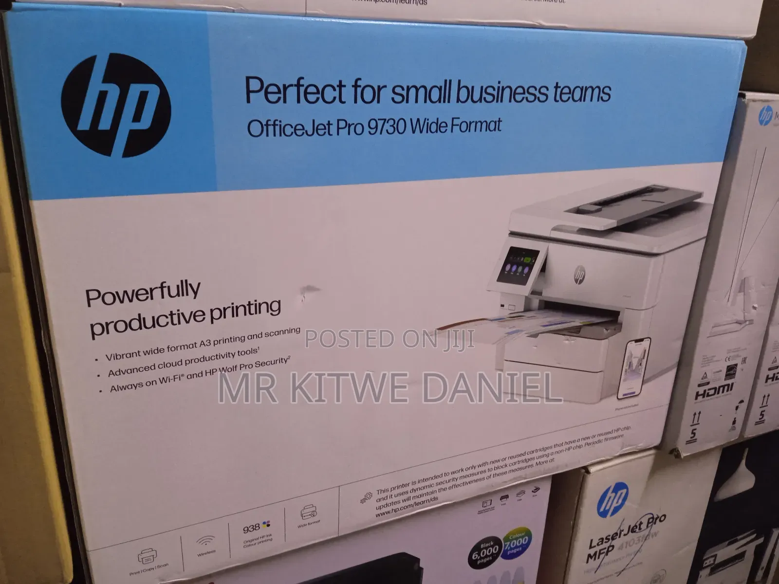 Hp Officejet Pro 9730 A3 Wide Format Printer