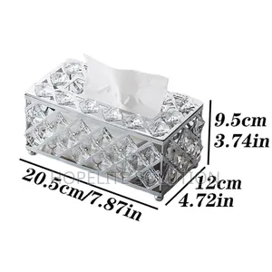 High Quality Crystal Sparkling Serviette Holder