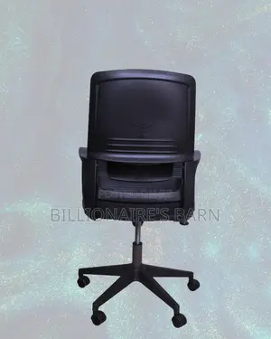 Black Ergonomic Mesh Office Chair (Sleek) — Only a Few Left