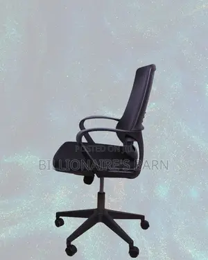 Black Ergonomic Mesh Office Chair (Sleek) — Only a Few Left