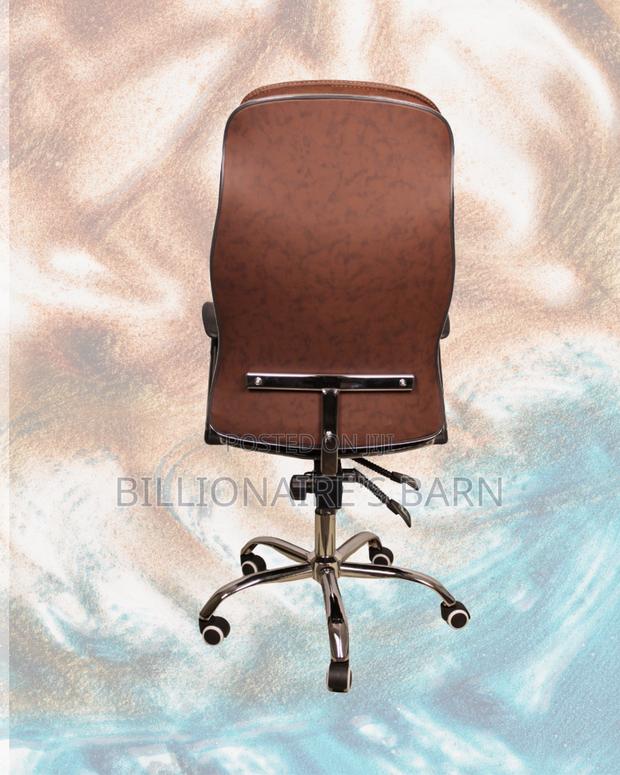 Adjustable Ergonomic Executive Leather Chair | Lumbar Support - thumbnail 4