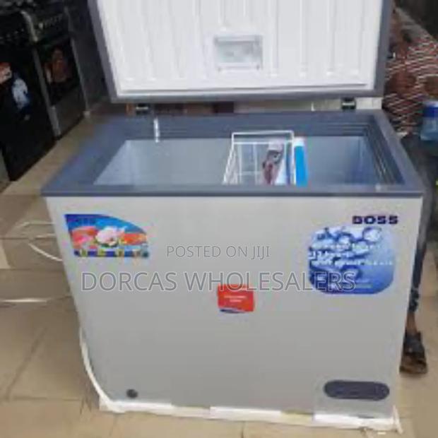 Colour Silver- 150litres Volsmarr Freezer - main view