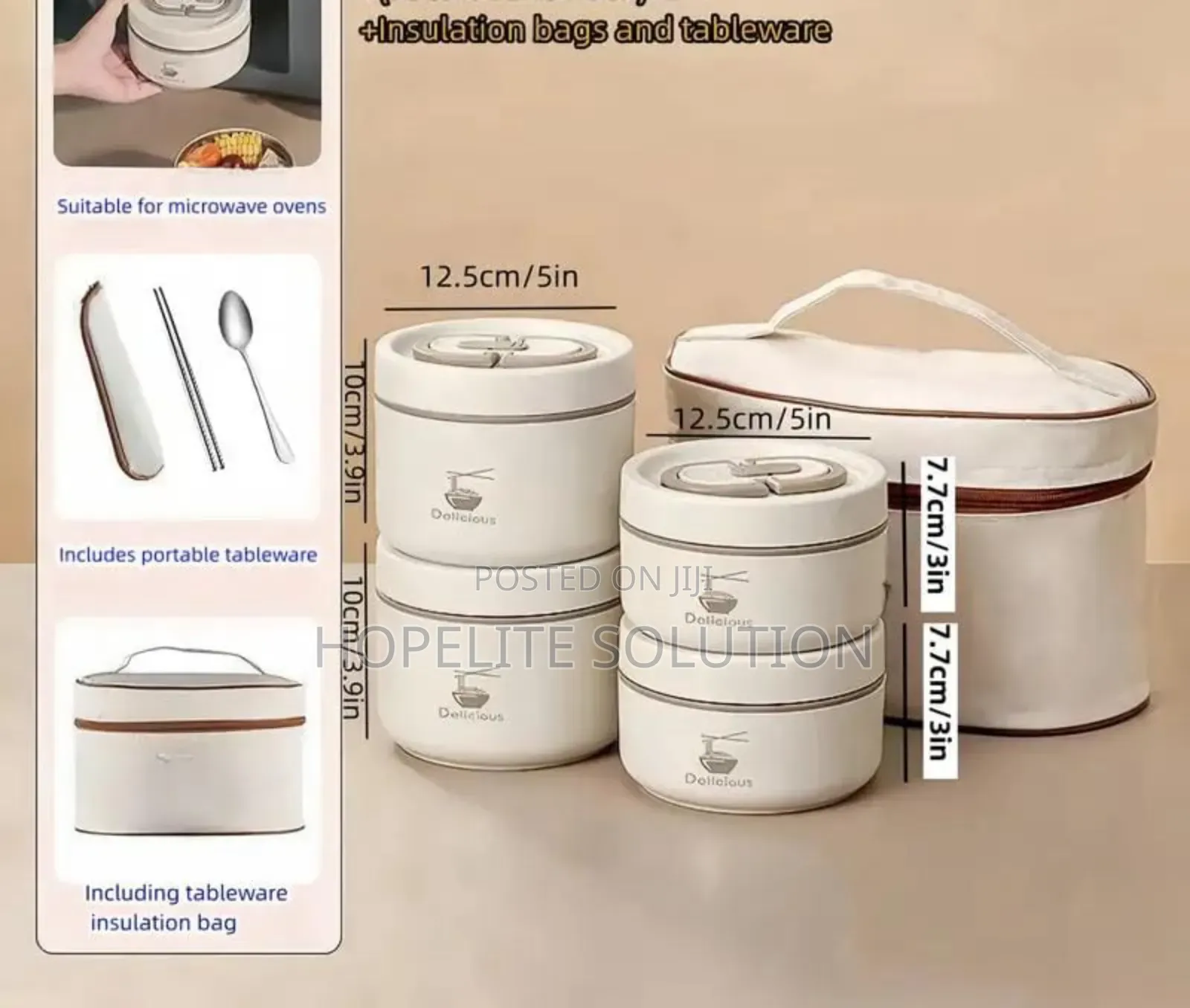 4 in 1 Lunch Box Plus Bag