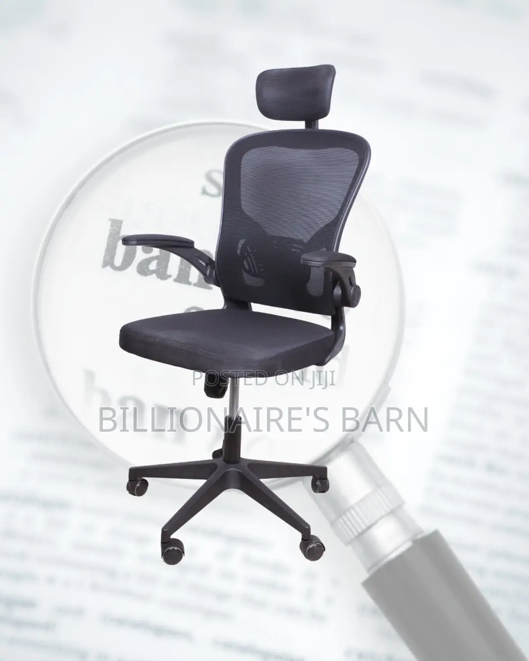 Pro-Grade Grey Ergonomic Office Chair | Tilt Lock Mechanism