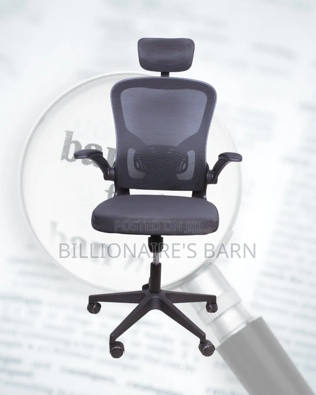 Pro-Grade Grey Ergonomic Office Chair | Tilt Lock Mechanism