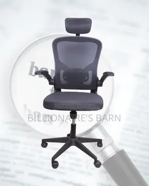 Pro-Grade Grey Ergonomic Office Chair | Tilt Lock Mechanism