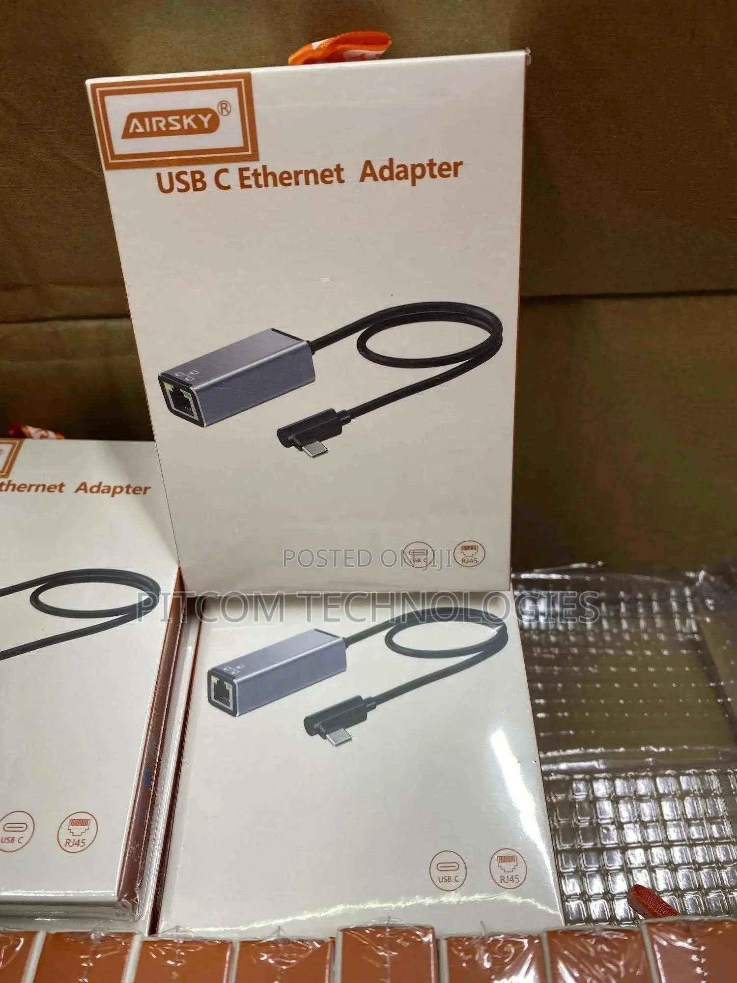 Original Airsky Type C to Ethernet Adapter
