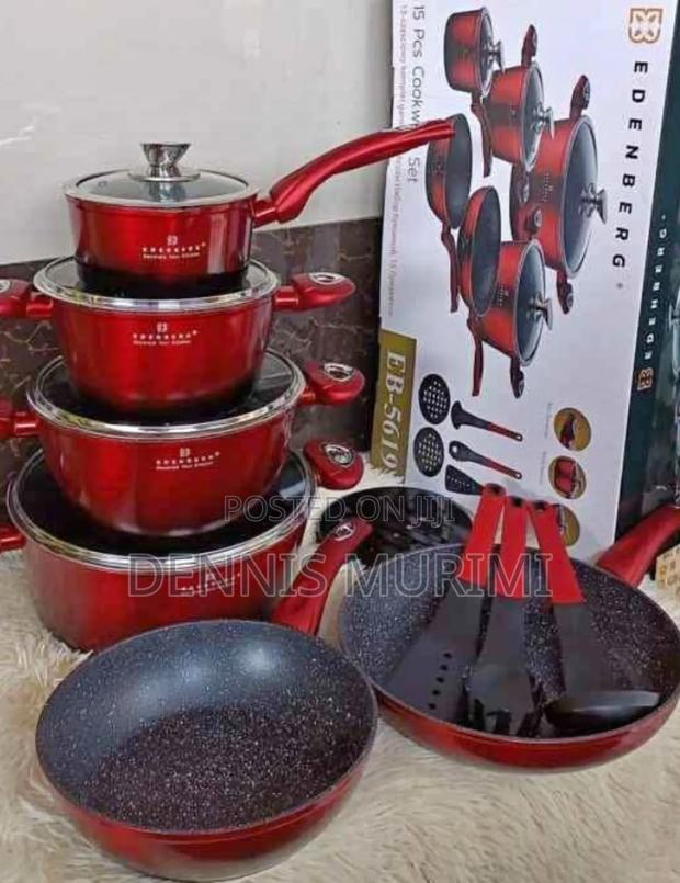 15 PCS Edenberg Nonstick Available/ Best Durable - main view