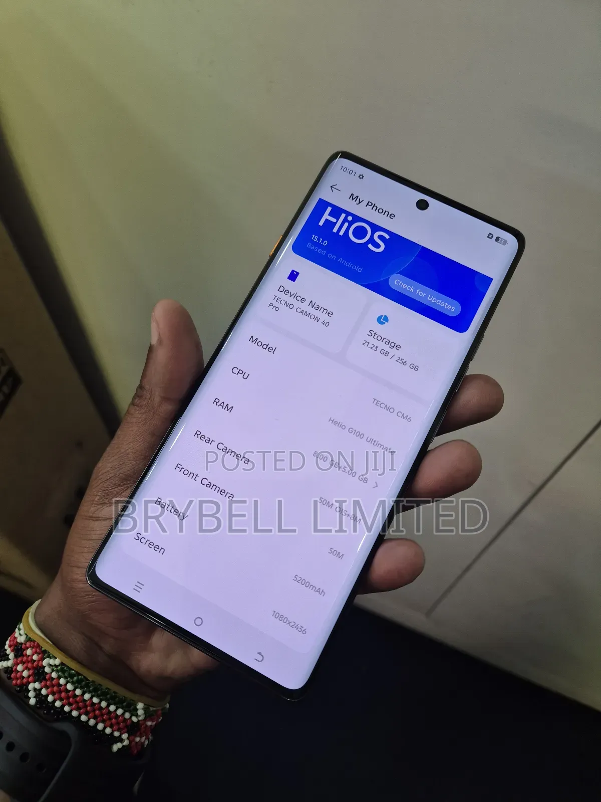 Tecno Camon 40 Pro 256 GB Gray