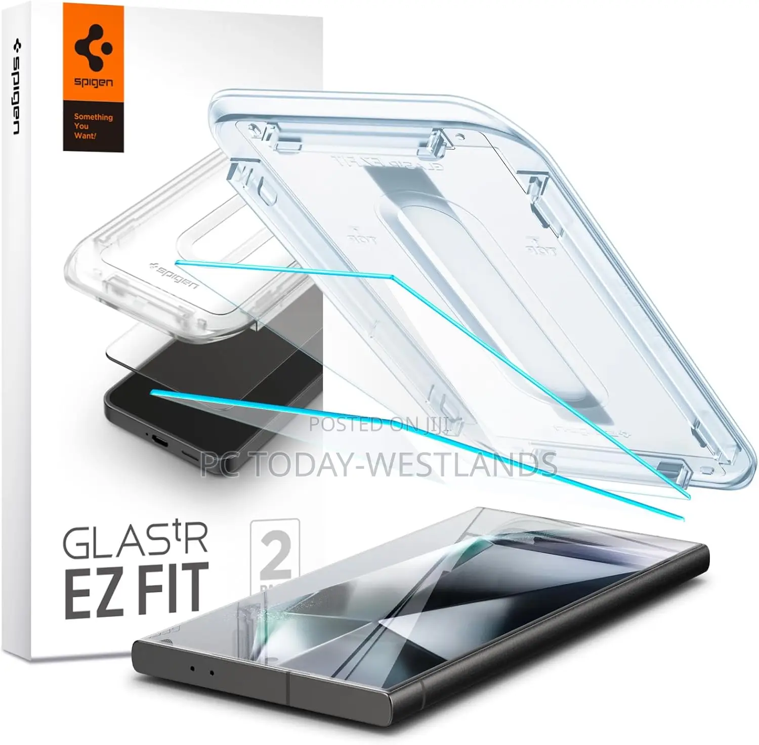 Spigen Tempered Glass Screen Protector Glastr Ez Galaxy S24 Ultra
